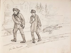 Ohne Titel von Albert Edelfelt