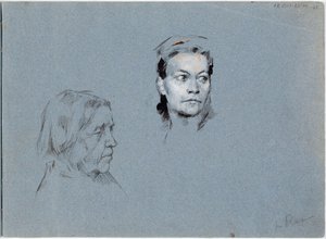 Ohne Titel von Albert Edelfelt