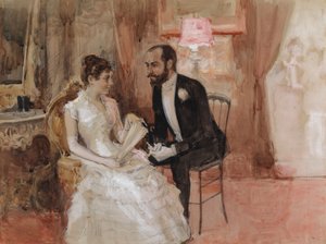 Ohne Titel von Albert Edelfelt