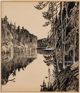 Ohne Titel von Albert Edelfelt