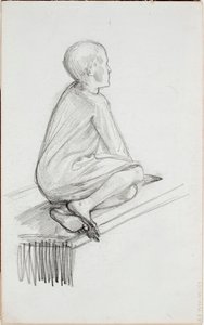 Ohne Titel von Albert Edelfelt