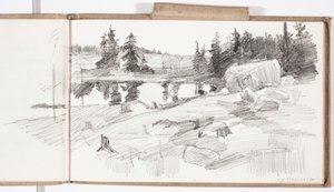Ohne Titel von Albert Edelfelt