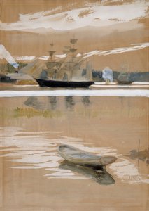 Ohne Titel von Albert Edelfelt