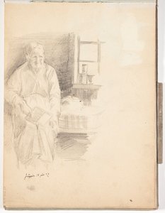Ohne Titel von Albert Edelfelt