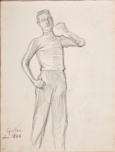 Ohne Titel von Albert Edelfelt