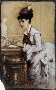 Ohne Titel von Albert Edelfelt