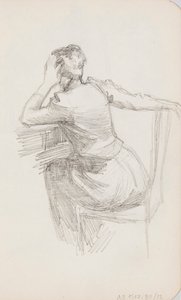 Ohne Titel von Albert Edelfelt