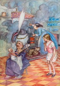 Illustration für Alice im Wunderland
