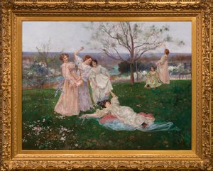 Frühlingsblumen, um 1897