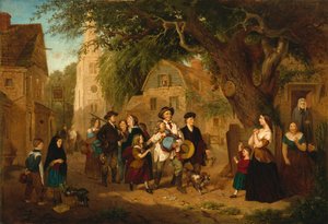 Das zurückgekehrte verlorene Kind, 1857 von Albert Fitch Bellows