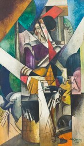 Frau mit Tieren (Madame Raymond Duchamp-Villon)