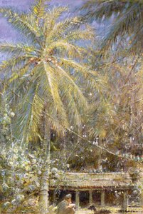 Die Geschichte des Schiffbruchs aus Robinson Crusoe von Albert Goodwin