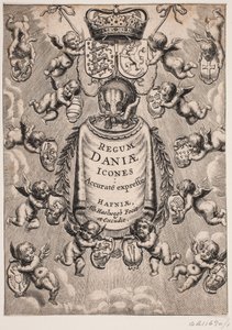 Titelblatt zu "Regum Daniæ Icones", 1646