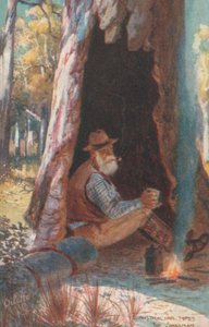 Australische Typen: Der Swagman