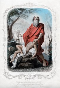 Lege nicht deine Hand auf den Jungen, denn jetzt weiß ich, dass du Gott fürchtest, ca. 1850