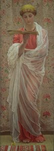Ein Leser, ca. 1877 von Albert Joseph Moore