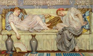 Perlen (Studie), c.1875 von Albert Joseph Moore