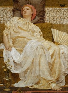 Gelbe Margeriten von Albert Joseph Moore