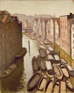 Fleet in Hamburg von Albert Marquet