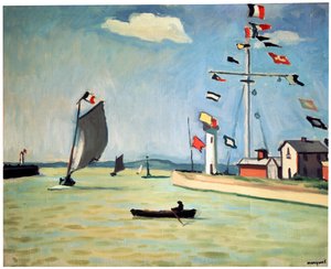 Hafen von Honfleur, ca. 1911