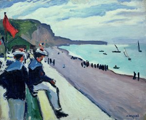 Der Strand von Fécamp