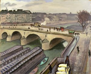 Die Seine in Paris, ca. 1907