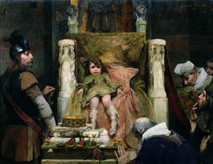 Huldigung an Chlodwig II. (635-657)