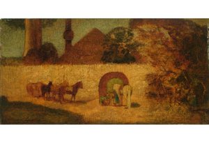 Am Grab des Propheten von Albert Pinkham Ryder