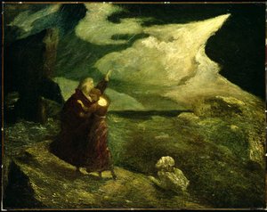Der Sturm, 1892 von Albert Pinkham Ryder