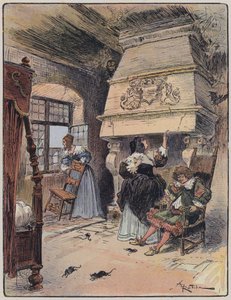 Illustration für Le Capitaine Bellormeau von und illustriert von A. Robida von Albert Robida