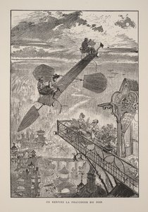 Illustration für Le vingtième siècle: La vie électrique von Albert Robida