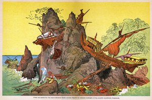 Sindbad der Seefahrer von Albert Robida