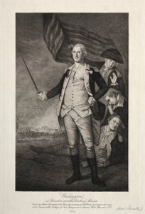 George Washington in Princeton von Albert Rosenthal