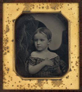 Porträt eines Kindes, um 1850 von Albert S. & Hawes Josiah (1808 1901) Southworth