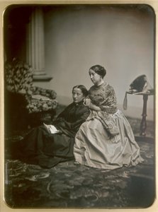 Der Brief, ca. 1850 (Foto) von Albert Sands