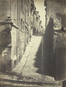 Rue des Grands Carmes, Blick von der Rue Ste. Marthe, 1862 von Albert Terris
