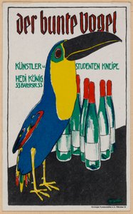 Der bunte Vogel von Albert Weisgerber