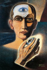 Auge und menschlicher Geist