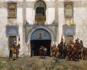 Der Palastwächter von Alberto Pasini