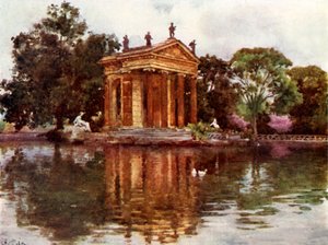 Zierwasser, Villa Borghese
