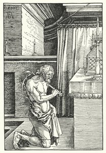 König David in Buße von Albrecht (after) Durer or Duerer