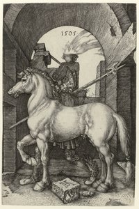 Das kleine Pferd von Albrecht (after) Durer or Duerer