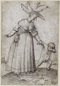 Venus und Amor von Albrecht Altdorfer