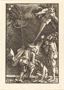 Christus steigt in die Hölle hinab von Albrecht Altdorfer