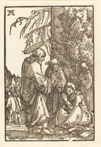 Christus nimmt Abschied von Maria vor der Passion von Albrecht Altdorfer