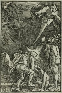 Christus in der Vorhölle, aus Der Fall und die Erlösung des Menschen von Albrecht Altdorfer