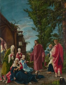 Christus nimmt Abschied von seiner Mutter, um 1520