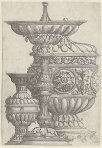 Drei verzierte Pokale von Albrecht Altdorfer