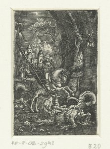 Heiliger Georg tötet den Drachen