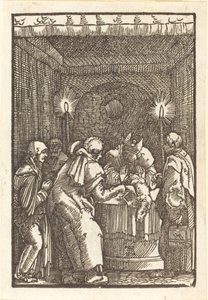 Joachims Opfer wird abgelehnt von Albrecht Altdorfer